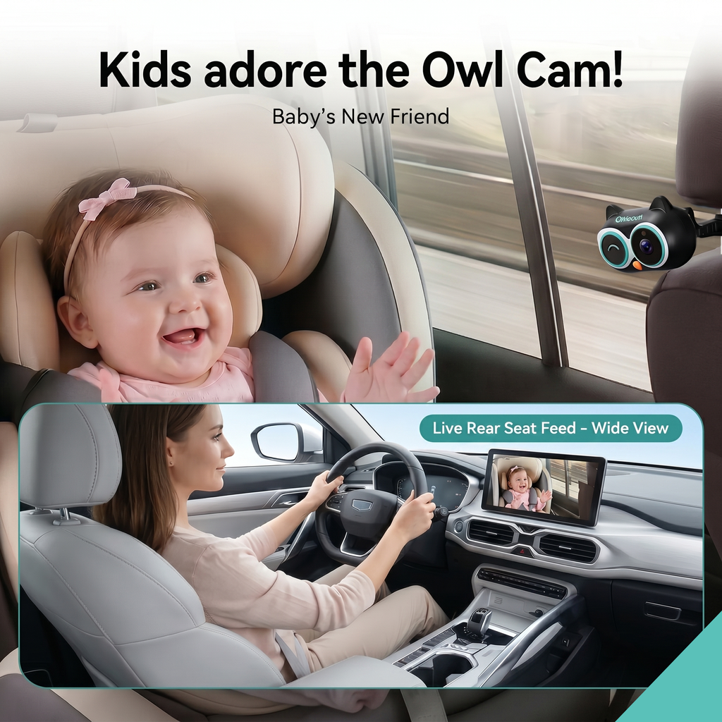 Wireless Baby Car Camera for CarPlay by OTTOCAST
